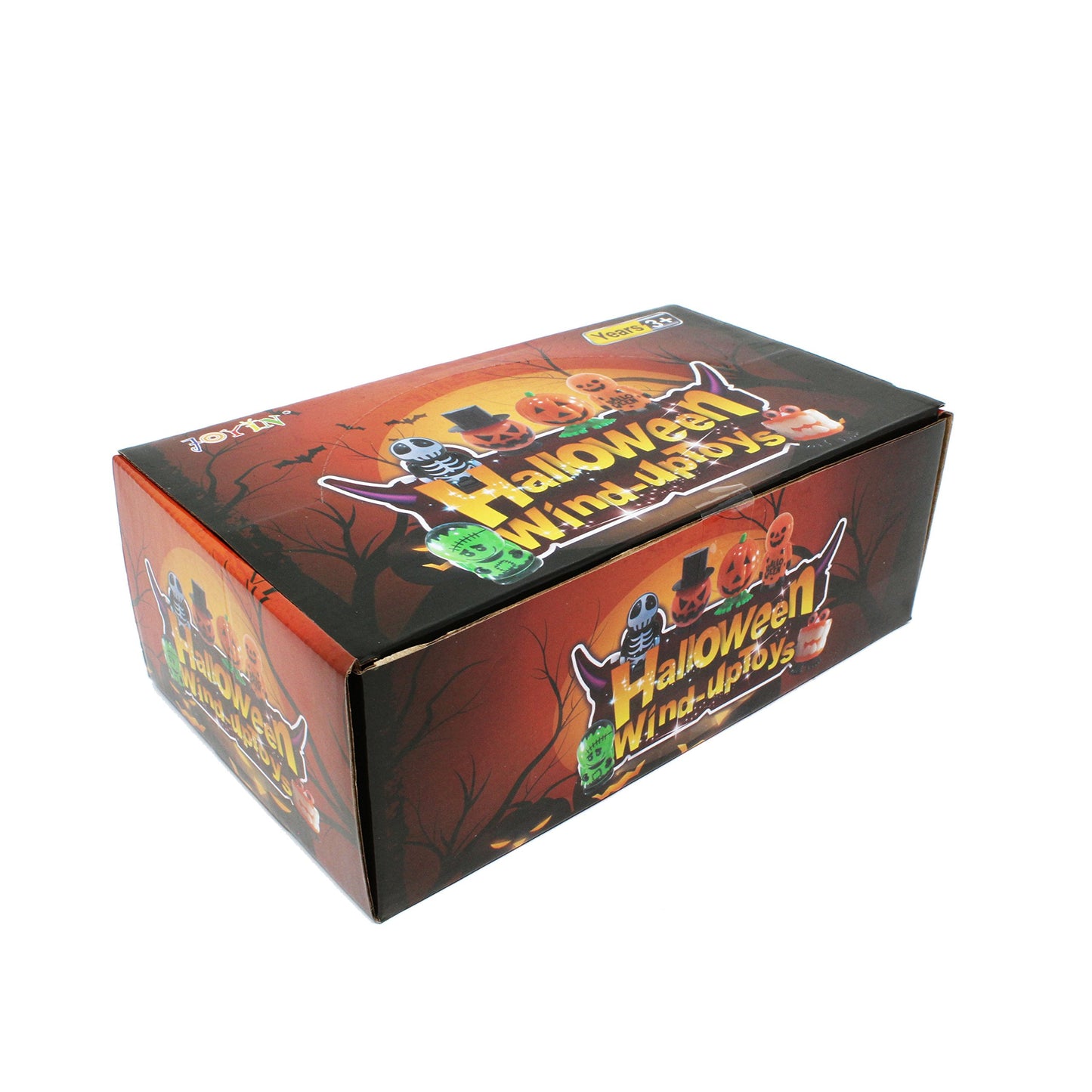 Exciting 12-Piece Halloween Wind-Up Toy Set for Kids - Perfect Party Favors and Goody Bag Fillers!