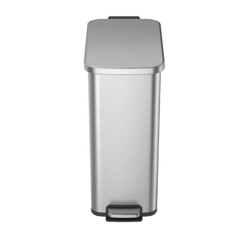Upgrade Your Kitchen with Our Stylish 13.2 Gallon Stainless Steel Step Trash Can – Perfect for Smart Storage!