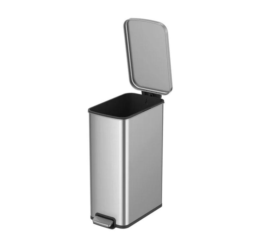 Upgrade Your Kitchen with Our Stylish 13.2 Gallon Stainless Steel Step Trash Can – Perfect for Smart Storage!