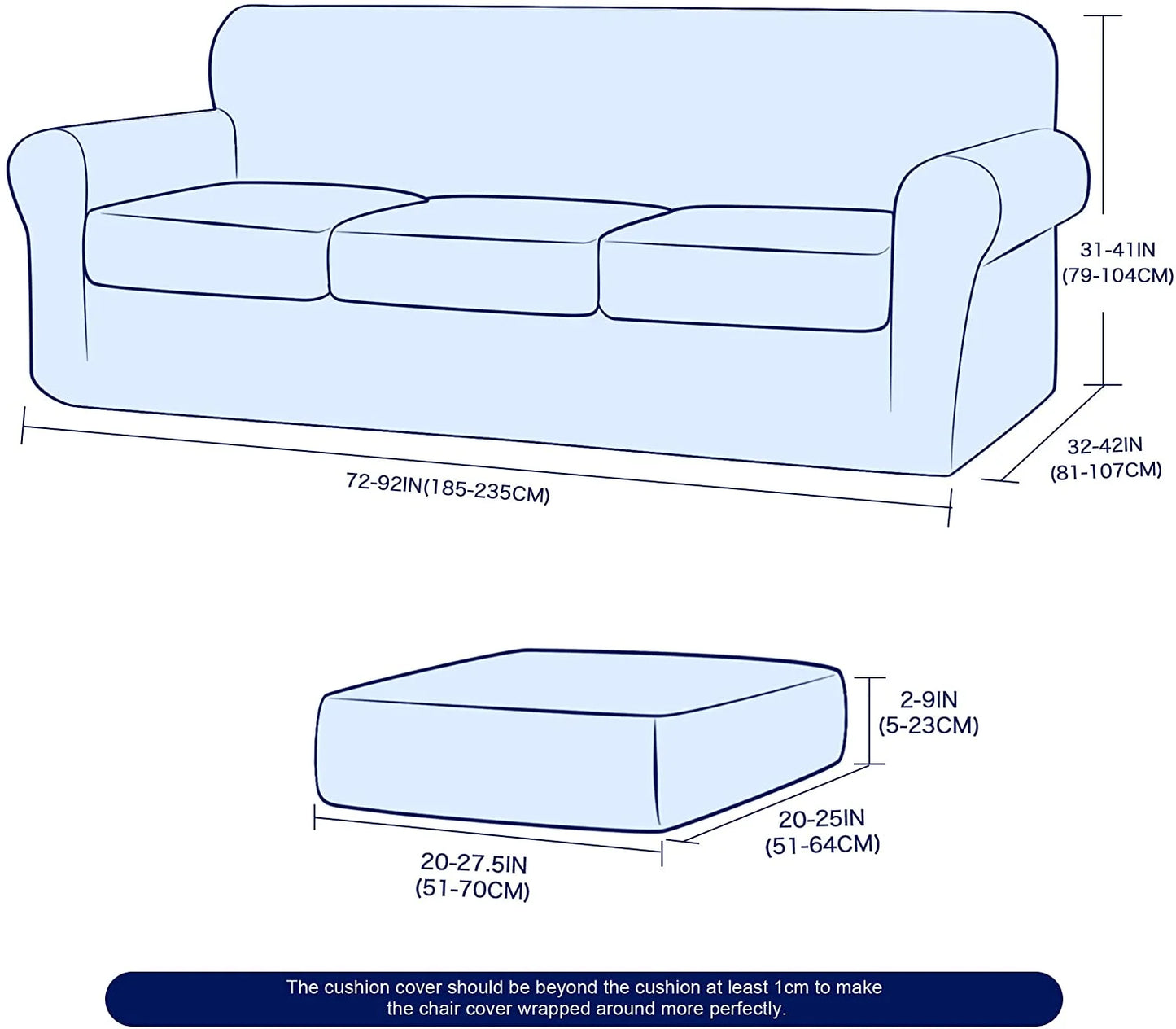 4-Piece Stretch Textured Grid Sofa Cover Slipcover,Separate Cushion Cover(Wine, Sofa)