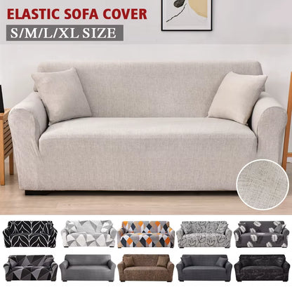 Stretch Plaid Sofa Slipcover Elastic Sofa Covers for Living Room Funda Sofa Chair Couch Cover Home Decor 1/2/3/4-Seater