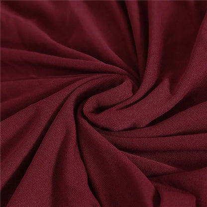 4Pcs/Set Solid Color Stretch Recliner Sofa Cover for Living Room Elastic Non Slip Armchair Covers All-Inclusive Couch Slipcovers