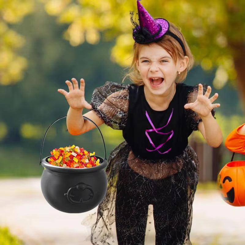 Halloween Cauldron Halloween Candy Holder Bowl Candy Holder Serving Cauldron for Halloween Home Decoration Set of 9 Candy Bowl