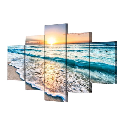 Modern Wall Art Canvas Print Unframed – Oil Painting Style Home Decor