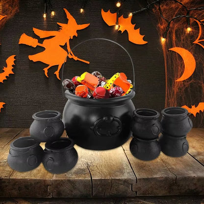 Halloween Cauldron Halloween Candy Holder Bowl Candy Holder Serving Cauldron for Halloween Home Decoration Set of 9 Candy Bowl