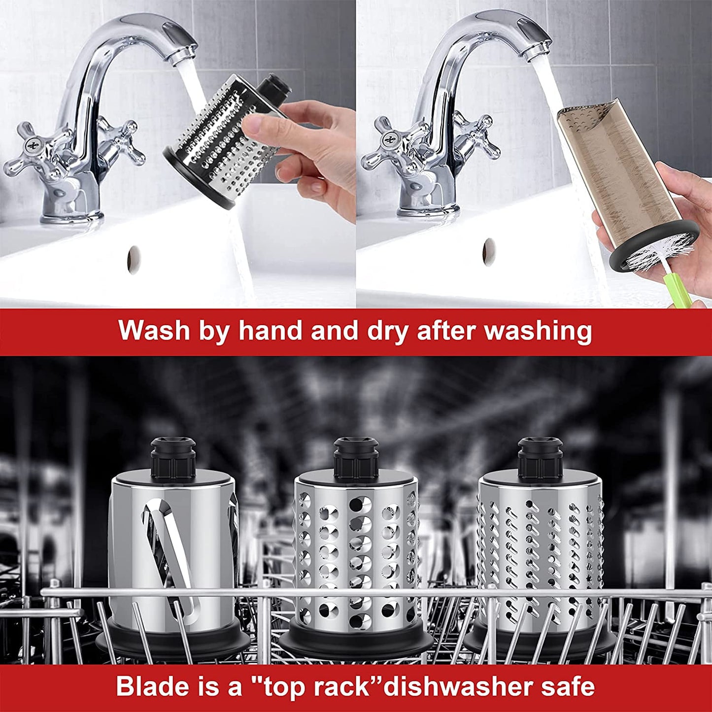 Slicer Shredder Attachment for Kitchenaid Stand Mixer Cheese Grater Attachments